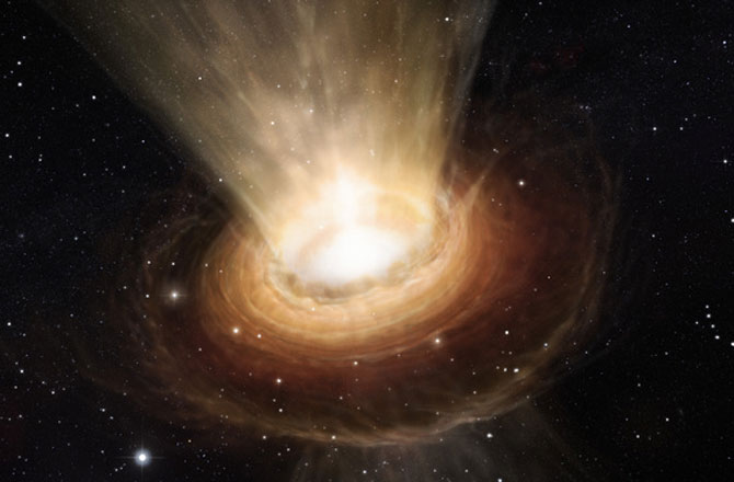 Black Holes Set the Clock for Life on Earth
